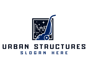 Buildings - Building Vacuum Business logo design