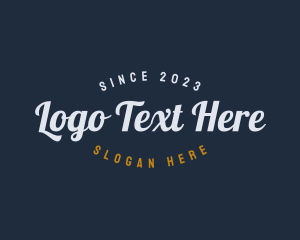 Brand Cursive Business Logo