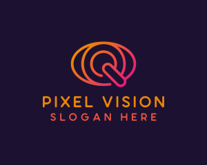 Visual - Eye Visual Ophthalmologist logo design