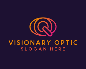 Optic - Eye Visual Ophthalmologist logo design