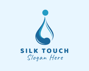 Water Liquid Droplet logo design