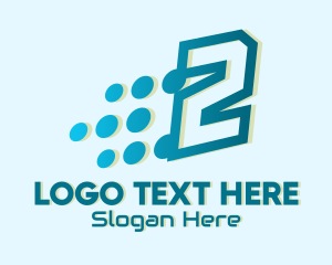 Programming - Modern Tech Number 2 logo design