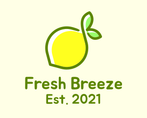 Fresh Lemon Citrus logo design