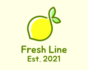 Fresh Lemon Citrus logo design