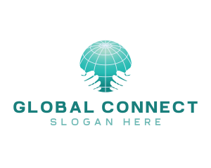 Global - Global Hand Foundation logo design