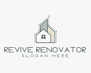 Renovator - Residential Home Builders logo design