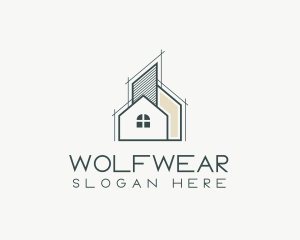 Structure - Residential Home Builders logo design