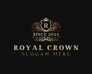 Royal Monarchy Shield logo design