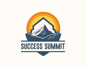 Mountain Summit Travel logo design