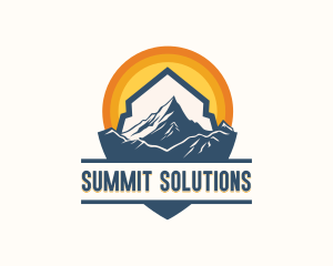 Mountain Summit Travel logo design