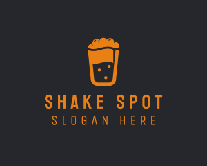 Shake - Fruit Shake Beverage logo design
