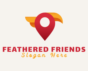 Beak Bird Locator logo design