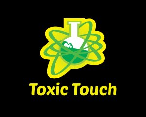 Toxic - Toxic Chemistry  Laboratory logo design