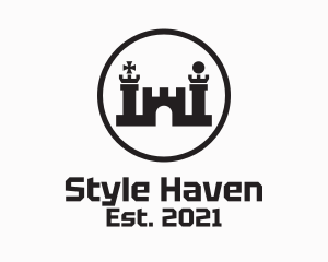 Hostel - Chess Castle Tournament logo design