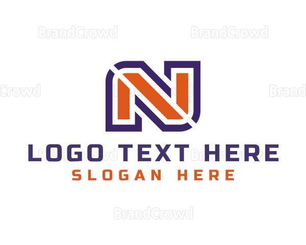 Generic Athletic Letter N Logo