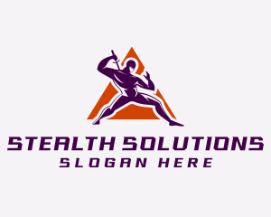 Stealth - Ninja Assassin Warrior logo design