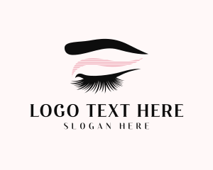 Lashes - Lashes Woman Makeup logo design