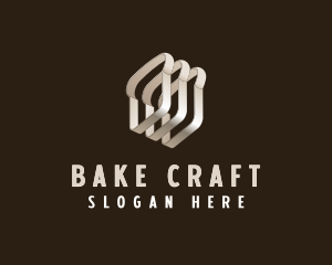 Metallic Bread Mould logo design