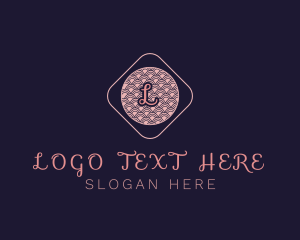 Textile - Feminine Beauty Pattern logo design