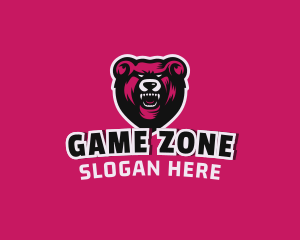 Wild Grizzly Gamer logo design