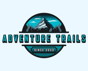 Outdoor Mountain Travel logo design