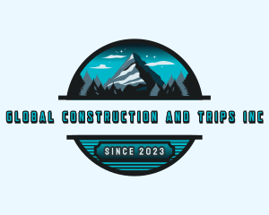 Mountaineer - Outdoor Mountain Travel logo design