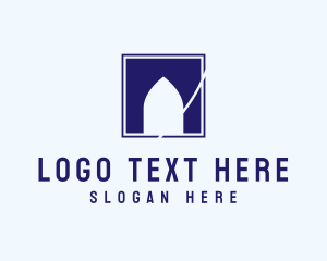 Insurance - Generic Arch Door logo design