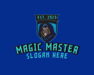 Wizard - Wizard Gaming Shield logo design