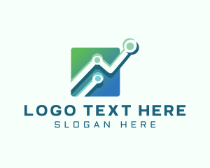 Statistics - Marketing Statistic Graph logo design