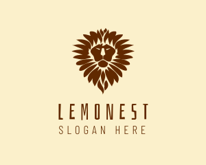 Lion - Lion Mane Safari logo design