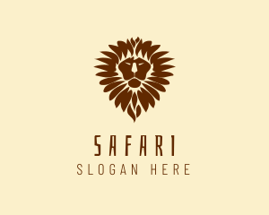 Lion Mane Safari logo design