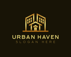 Elegant Urban Residence logo design