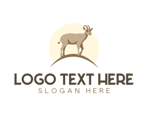 Ram - Goat Ram Livestock logo design