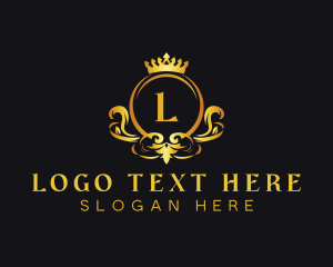 Elegant - Royal Crown  Insignia logo design