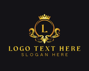 High End - Royal Crown  Insignia logo design