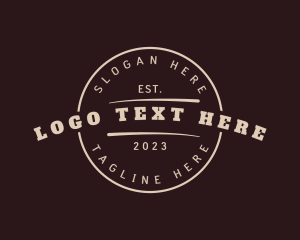 Wordmark - Construction Supply Badge logo design