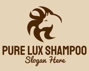 Shampoo - Horse Mane Head logo design