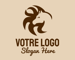 Shampoo - Horse Mane Head logo design