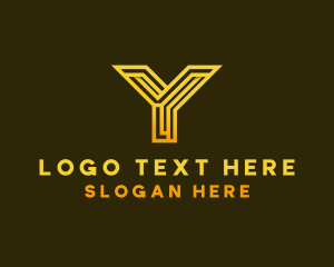 Notary - Generic Software Letter Y logo design