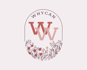 Style - Flower Wreath Beauty logo design