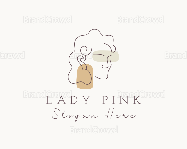 Deluxe Lady Jeweler Logo