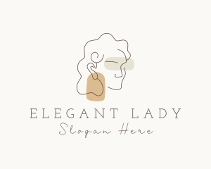 Deluxe Lady Jeweler  logo design