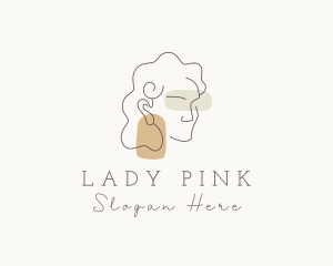 Deluxe Lady Jeweler  logo design