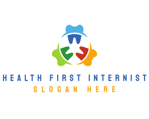 Teeth Dental Health logo design