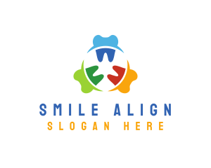 Teeth Dental Health logo design