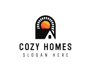 Housing - Resort Accommodation House logo design