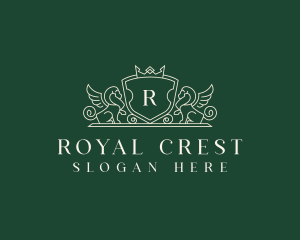 Lion Crest Royal logo design