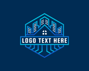 Roofing - Architecture Realty Building logo design