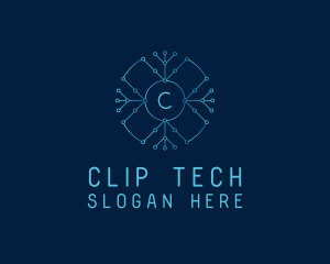 Tech Circuit Software  logo design