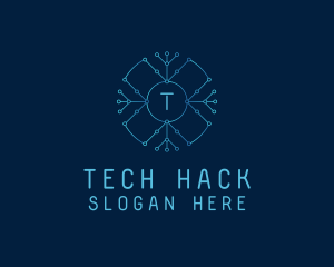 Tech Circuit Software  logo design